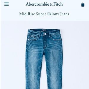 Abercrombie & Fitch Skinny Jeans